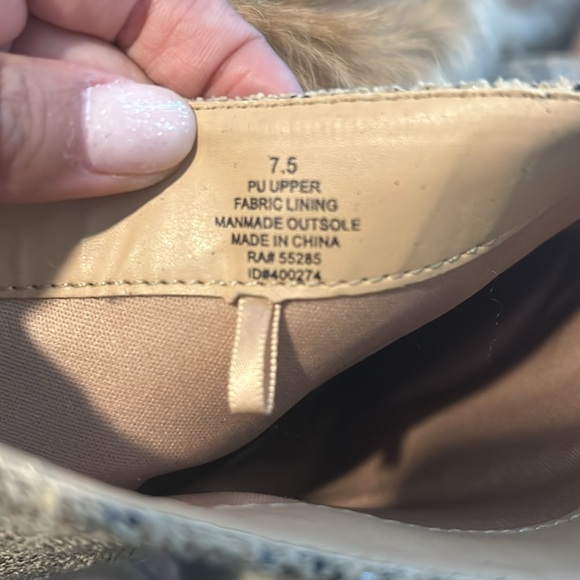 Express snake print booties - Picture 6 of 6